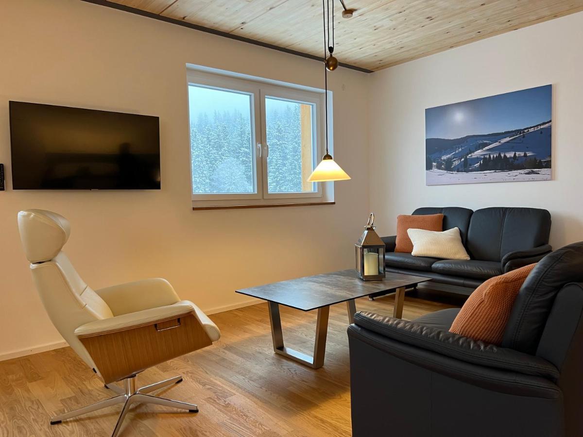 Haus Wiesenquelle, Deluxe-Apartment 'Feld & Berg' Фельдберг Экстерьер фото